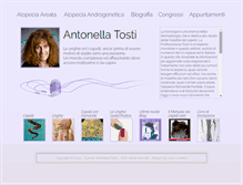 Tablet Screenshot of antonellatosti.it